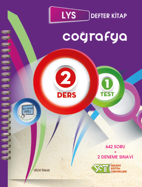 SET - 2018 - Lys Coğrafya Defter Kitap