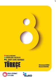 2018 - 2019 - MHY - 8. Sınıf Türkçe Soru Bankası