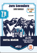 2018 - 2019 - Son Viraj - 7. Sınıf Sosyal Bilimler Zoru Sevenlere Soru Bankası