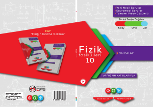 2019 - 2020 - Fay Fizik Fasikülleri - 10