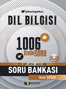 2020 - 2021 - BAŞVURU - Dil Bilgisi 1006 Özgün Soru Bankası