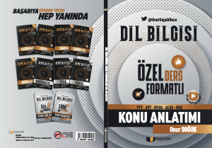 2020 - 2021 - BAŞVURU - Dil Bilgisi Özel Ders Formatlı