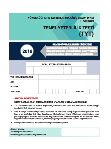 2020 - 2021 - HR - Tyt MAtematik Kondisyon Serisi - 5