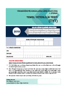 2020 - 2021 - HR - Tyt MAtematik Kondisyon Serisi - 10