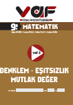 2022 - 2023 - VAF - 9. Sınıf Matematik VAF - 3