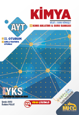 2018 - 2019 - MHY - Yks Ayt Kimya Konu Anlatımlı Soru Bankası 2. Oturum