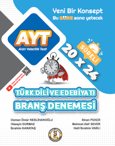 SÜRE - 2023 - AYT - Edebiyat Branş Deneme Sınavı