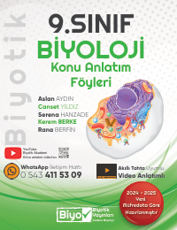 Biyotik - 2024 - 9. Sınıf Biyoloji Kaf - 1