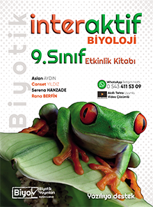 BİYOTİK - 2024 - 9. Sınıf Biyoloji İnteraktif Etkinlik Kitabı