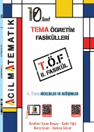 ACİL - 2025 - 10. Sınıf Matematik TÖF- 2