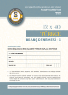 SÜRE - 2025 - TYT - Türkçe Branş Denemesi