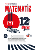 MİKRO ORİJİNAL - 2025 - TYT - Matematik 12li Deneme - 9
