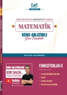ÇAP - 2025 - AYT - Matematik Fasikülü Fonksiyon - 1