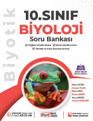 BİYOTİK - 2026 - 10. Sınıf Biyoloji Maarif Soru Bankası