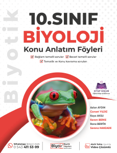 BİYOTİK 2026 - 10. Sınıf Biyoloji Maarif Konu Anlatım Föyleri - 1