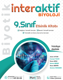 BİYOTİK - 2026 - 9. Sınıf Biyoloji İnteraktif Kitabı
