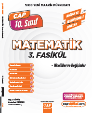 ÇAP - 2026 - 10. Sınıf Matematik Fasikül - 3