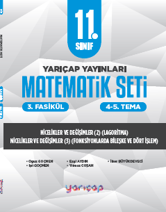 YARIÇAP - 2026 - 11. Sınıf Matematik Fasikül - 3