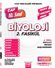 ÇAP - 2026 - 10. Sınıf Biyoloji Fasikül - 2